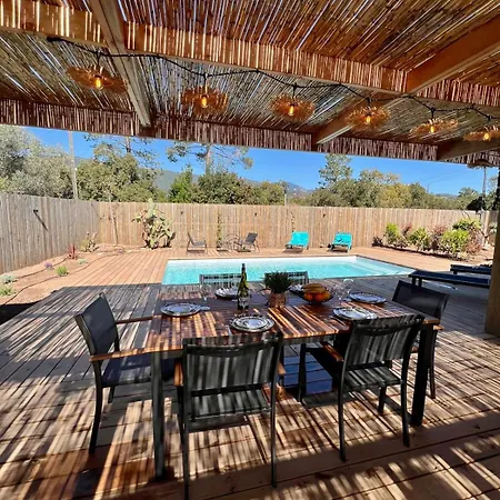 别墅 Casa Di A Serenita, Peaceful Oasis With Heated Pool San-Gavino-di-Carbini