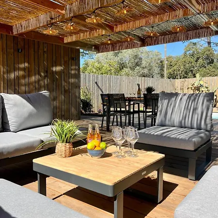 别墅 Casa Di A Serenita, Peaceful Oasis With Heated Pool San-Gavino-di-Carbini