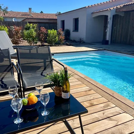 Casa Di A Sérénita, Peaceful Oasis With Heated Pool Villa San-Gavino-di-Carbini